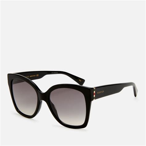 gucci sunglasses gg0459s 54|Gucci oversized square sunglasses.